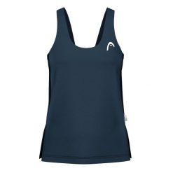 Damski tank top Head Spirit. Niebieskie topy damskie Head, bez wzorów, sportowe, bez kołnierzyka, bez ramiączek. Za 235.00 zł.