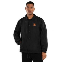 Kurtka sportowa męska coach Surf SIROKO Movies. Brązowe kurtki sportowe męskie SIROKO, m, bez wzorów, bez kaptura. W wyprzedaży za 168.00 zł.