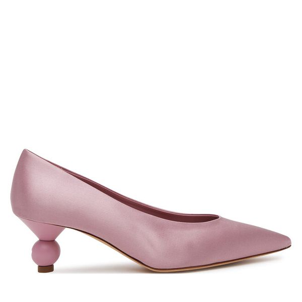 Czółenka Weekend Max Mara. Czerwone czółenka damskie Weekend Max Mara, bez wzorów, bez obcasa, bez zapięcia. Za 899.99 zł.