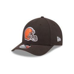 Czapka baseballowa 9forty NFL Cleveland Browns Team. Białe czapki damskie New Era, bez wzorów, z materiału, sportowe. Za 174.00 zł.