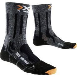 Skarpety sportowe X-Socks Trekking Summer. Czarne skarpetki damskie X-Socks, bez wzorów. Za 68.00 zł.