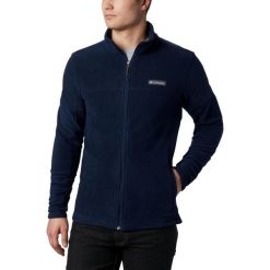 Polarowy sweter męski Columbia Basin Trail III Full Zip. Niebieskie swetry męskie Columbia, na zimę, m, bez wzorów, z polaru, sportowe, bez kołnierzyka, bez ramiączek. Za 255.30 zł.