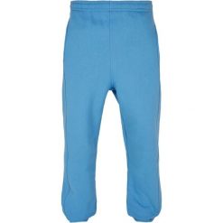 Spodnie dresowe Urban Classics. Niebieskie spodnie sportowe męskie Urban Classics, m, bez wzorów, z dresówki. Za 191.00 zł.