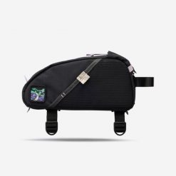 Torba rowerowa do bikepackingu Riverside ADVT 500 na górną rurę ramy 1,5 l. Czarne torby na ramię męskie ROCKRIDER, z materiału, na ramię. Za 129.99 zł.