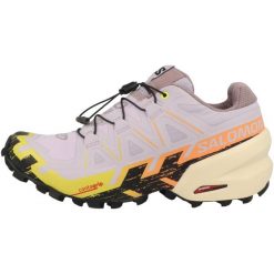 Obuwie Sportowe Damskie Salomon Speedcross 6 Fioletowy. Czerwone obuwie sportowe damskie Salomon, bez wzorów, z materiału, bez zapięcia, do biegania, salomon speedcross. Za 638.00 zł.