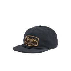 Czapka z daszkiem Columbia Packsaddle Corduroy Snap Back - black/csc tracks. Czarne czapki damskie Columbia, bez wzorów, sportowe. Za 96.99 zł.
