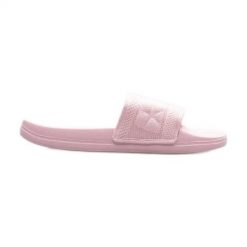 Klapki Big Star W LL274A157-600 różowe. Czerwone klapki damskie na lato, bez wzorów, z materiału, eleganckie, bez obcasa, bez zapięcia. Za 137.79 zł.