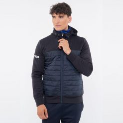 Kurtka Puchowa LAPPONIA. Niebieskie kurtki sportowe damskie Legea, s, bez wzorów, z puchu, bez ramiączek, bez kaptura, trekkingowe. Za 168.00 zł.