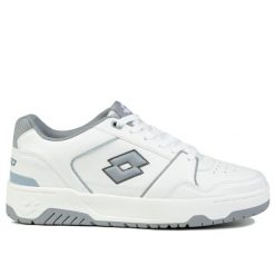 Buty męskie sportowe do chodzenia Lotto BOXSCORE. Białe buty sportowe męskie Lotto, bez wzorów, bez zapięcia, trekkingowe. Za 149.00 zł.