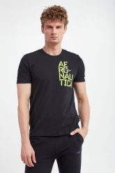 T-shirt męski AERONAUTICA MILITARE. T-shirty męskie Aeronautica Militare, l, bez wzorów, bez kołnierzyka, bez ramiączek. W wyprzedaży za 329.25 zł.
