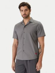HUGO Koszula Ellino 50560584 Szary Relaxed Fit. Szare koszule męskie Hugo, m, bez wzorów, z bawełny, bez kołnierzyka, bez ramiączek. Za 379.99 zł.