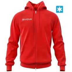 Bluza sportowa Givova King czerwona. Czarne bluzy damskie Givova, na lato, bez wzorów, z bawełny, sportowe, bez ramiączek, bez kaptura. Za 105.07 zł.
