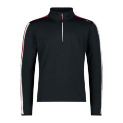 Golf męski techniczny CMP 39L2577. Białe swetry męskie CMP, l, bez wzorów, sportowe, bez kołnierzyka, bez ramiączek. Za 274.00 zł.