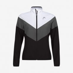 Kurtka damska CLUB 22. Czarne kurtki sportowe damskie Head, bez wzorów, z syntetyku, bez ramiączek, bez kaptura. Za 287.00 zł.