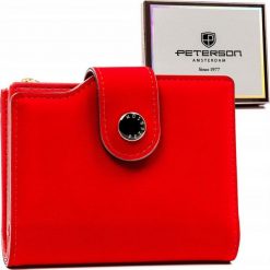 Peterson Portfel damski średnich rozmiarów ze skóry ekologicznej - Peterson NoSize. Portfele damskie Peterson, ze skóry ekologicznej. Za 103.54 zł.