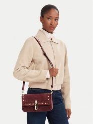 Furla Torebka Iride S WB02206 BX4597 CN 4991S Bordowy. Czerwone listonoszki damskie Furla, bez wzorów, ze skóry, bez dodatków. Za 1,664.00 zł.