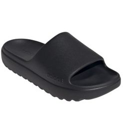 Klapki adidas adilette Lumia JP9580 czarne. Czarne klapki męskie bez wzorów, z gumy, bez zapięcia. Za 216.57 zł.