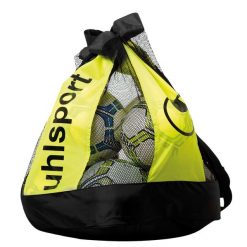 Torba na 16 balonów Uhlsport. Czarne torby sportowe męskie Uhlsport, bez wzorów, z materiału. Za 190.00 zł.