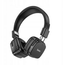 HOCO słuchawki bezprzewodowe bluetooth nagłowne W56 czarne. Czarne słuchawki bezprzewodowe Hoco. Za 46.67 zł.