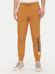 Timberland Spodnie dresowe TB0A5YFB Beżowy Regular Fit. Brązowe spodnie sportowe męskie Timberland, l, bez wzorów, z bawełny. Za 219.99 zł.