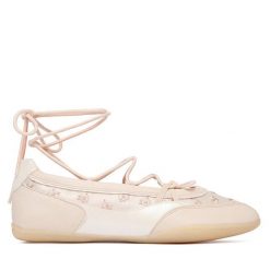 Baleriny Aldo. Białe balerinki damskie Aldo, bez wzorów, bez obcasa, bez zapięcia. Za 359.99 zł.