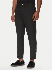 Versace Jeans Couture Chinosy 78GAA115 Czarny Loose Fit. Czarne eleganckie spodnie męskie Versace Jeans Couture, bez wzorów, z jeansu. Za 1,249.00 zł.