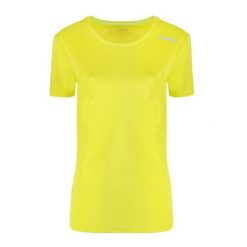 Koszulka damska DIADORA L. SS CORE TEE. Żółte koszulki sportowe damskie Diadora, l, bez wzorów, bez ramiączek. Za 39.99 zł.
