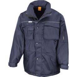 Parka Result Heavy Duty. Niebieskie parki męskie RESULT, na zimę, m, bez wzorów, bez kołnierzyka, bez kaptura. Za 339.00 zł.