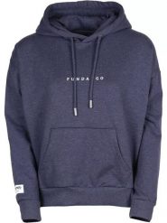 Damska bluza z kapturem Fundango Haley. Niebieskie bluzy damskie FUNDANGO, s, bez wzorów, z bawełny, sportowe, bez ramiączek, z kapturem. Za 239.90 zł.