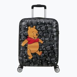 Walizka podróżna American Tourister Disney Wavebreaker. Niebieskie walizki damskie American Tourister, bez wzorów. Za 569.99 zł.