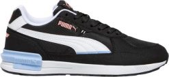 Puma Buty damskie Puma Graviton czarne 380738 43 37,5. Czarne obuwie sportowe damskie Puma, bez wzorów, bez zapięcia. Za 252.88 zł.