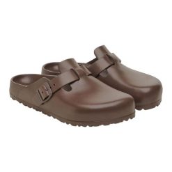 Klapki Boston EVA Dla Dorosłych Unisex. Brązowe klapki męskie Birkenstock, bez wzorów, bez zapięcia. Za 488.99 zł.