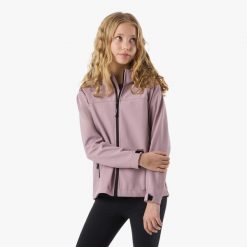 Kurtka softshell turystyka junior Swedemount Tromsö Softshell Jacket wodoodporna. Fioletowe kurtki męskie SWEDEMOUNT, bez wzorów, z softshellu, sportowe, bez kaptura. Za 199.99 zł.