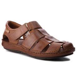 Sandały Pikolinos. Brązowe sandały męskie Pikolinos, bez wzorów, bez zapięcia. Za 379.99 zł.