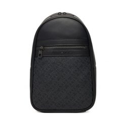 Plecak Tommy Hilfiger. Czarne plecaki męskie Tommy Hilfiger, bez wzorów, sportowe. Za 399.99 zł.