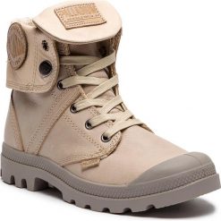 Trapery PALLADIUM - Pallabrouse Baggy L2 73080-272-M Taupe. Brązowe trapery damskie Palladium, z materiału, bez zapięcia. W wyprzedaży za 389.00 zł.