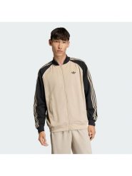 Adidas Bluza adicolor SST KE0114 Beżowy Regular Fit. Brązowe bluzy męskie Adidas, m, bez wzorów, z syntetyku, bez ramiączek, bez kaptura. Za 339.99 zł.