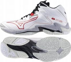 Mizuno Buty Mizuno WAVE LIGHTNING Z8 MID V1GA240596. Buty sportowe męskie Mizuno, bez wzorów, bez zapięcia, mizuno wave. Za 437.95 zł.