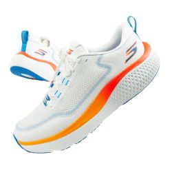 Buty sportowe lekkie wygodne męskie Skechers Go Run. Białe buty sportowe męskie Skechers, bez wzorów, bez zapięcia. Za 328.00 zł.