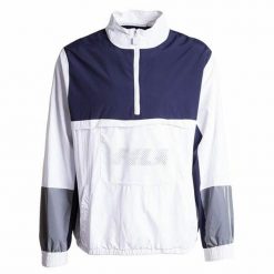 Kurtka Fila tyler 1/4 zip. Białe kurtki męskie Fila, xl, bez wzorów, z materiału, bez kaptura. Za 419.00 zł.