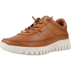Buty CARMELA 162525C Brązowy. Brązowe obuwie trekkingowe damskie Carmela, ze skóry, bez zapięcia. Za 403.61 zł.