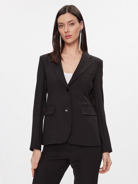 Max Mara Leisure Marynarka Uva 2415041031 Czarny Regular Fit. Czarne marynarki i żakiety damskie Max Mara Leisure, bez wzorów, z syntetyku, bez kołnierzyka, bez ramiączek. Za 1,259.00 zł.
