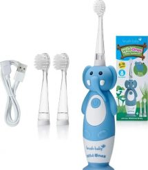 Szczoteczka Brush-baby WildOnes Elephant Niebieska. Niebieskie szczoteczki elektryczne Brush-Baby. Za 142.66 zł.