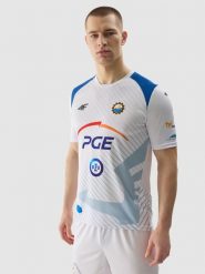 4F Koszulka klubowa z sezonu 22/23 męska 4F x Stal Mielec - multikolor XL. Białe t-shirty męskie 4F, m, z aplikacjami, z dzianiny, bez kołnierzyka, bez ramiączek. Za 199.99 zł.