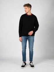 Diesel Bluza "S-Kraks" | A08525-0CJAD | Mężczyzna | Czarny. Czarne bluzy męskie Diesel, l, bez wzorów, z bawełny, eleganckie, bez ramiączek, bez kaptura. W wyprzedaży za 479.00 zł.