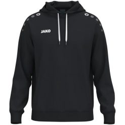Bawełniana bluza z kapturem Jako One. Szare bluzy damskie Jako, s, bez wzorów, z bawełny, sportowe, bez ramiączek, z kapturem. Za 288.50 zł.