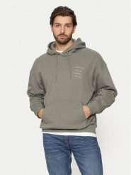 Only & Sons Bluza Aaron 22032544 Szary Oversize. Szare bluzy męskie Only & Sons, l, bez wzorów, z bawełny, bez ramiączek, bez kaptura. Za 99.99 zł.