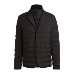 Kurtka puchowa Boss Equestrian Martinus. Czarne kurtki męskie BOSS EQUESTRIAN, l, bez wzorów, z materiału, eleganckie, bez kaptura. Za 1,416.00 zł.