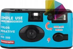 Aparat cyfrowy Lomography Lomographische Ag Lomography fotoaparatas Color Negative + fotojuosta Lomography Color Negative 400/135/36. Aparaty kompaktowe LOMOGRAPHY. Za 508.99 zł.