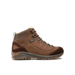 Wysokie buty trekkingowe Lomer Sella MTX Nubuck. Brązowe trekkingi męskie LOMER, z gumy, przed kolano, bez zapięcia. Za 603.00 zł.